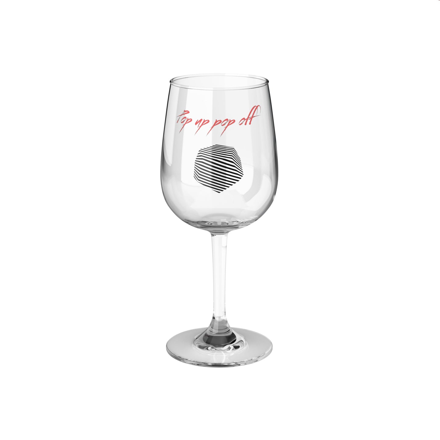 Pop Up Pop Off Wine Glass, 12oz