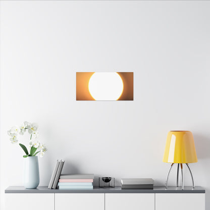 Sun Pulse Wall Art Canvas