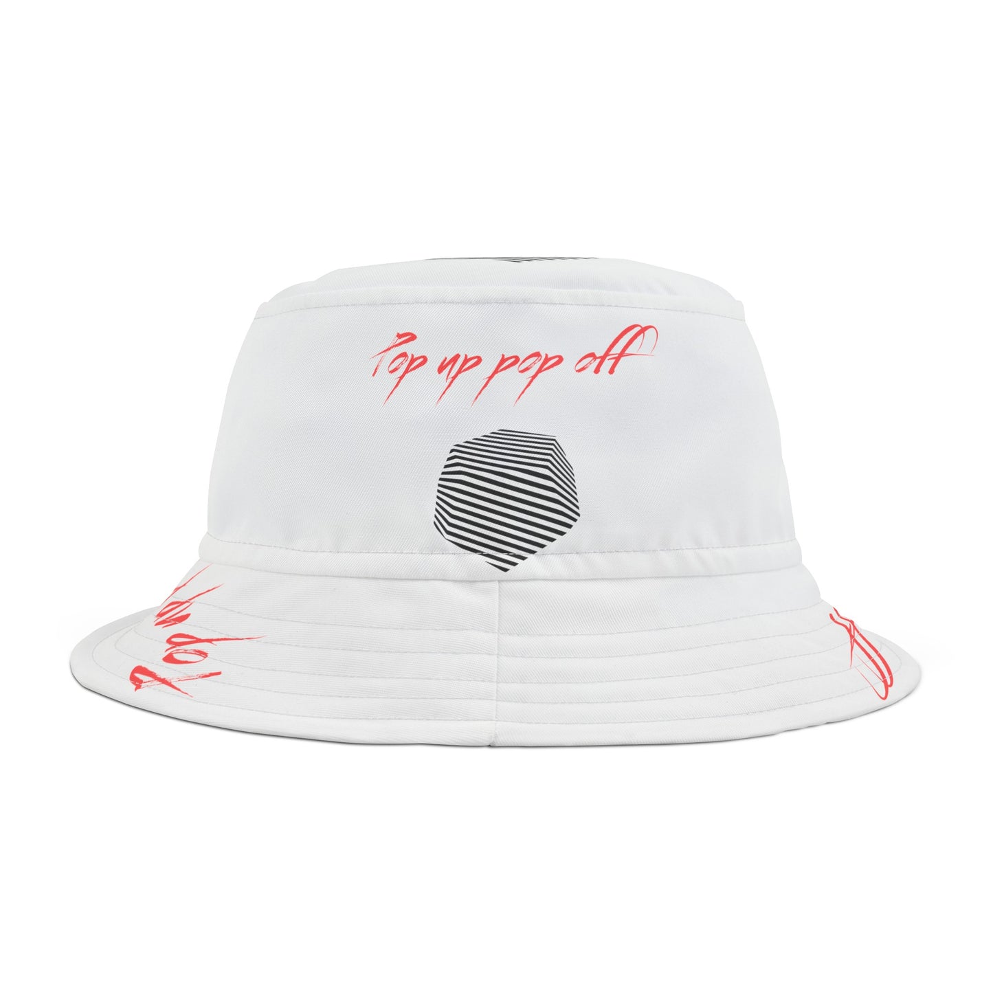 Pop Up Pop Off Bucket Hat