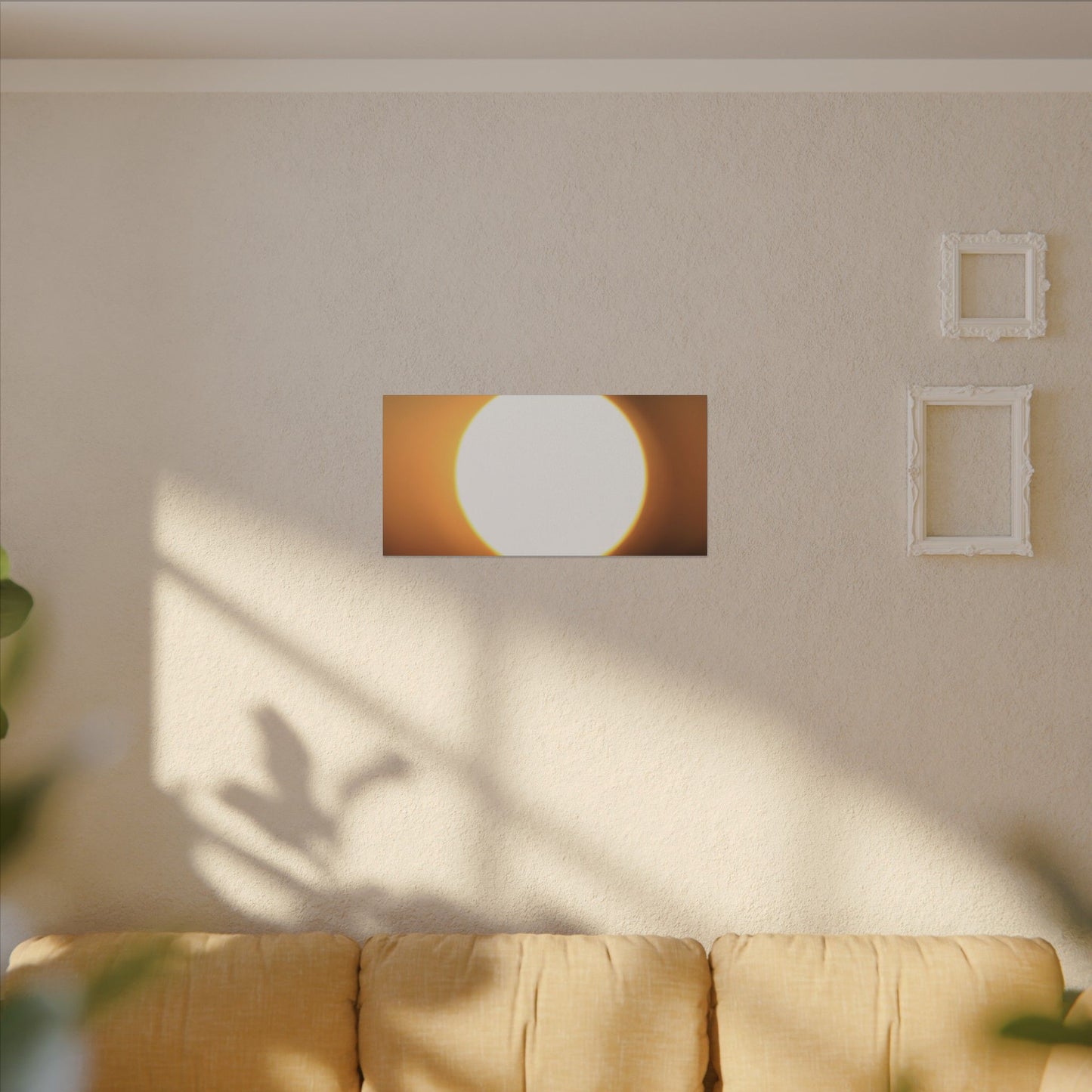 Sun Pulse Wall Art Canvas