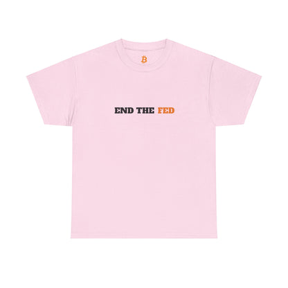 End The Fed Bitcoin Cotton Tee