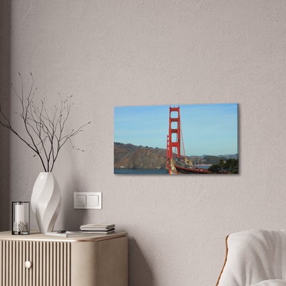 Golden State Bridge Wall Art Canvas