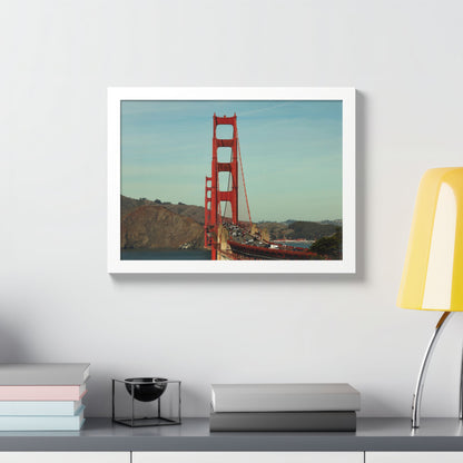 Golden Gate Bridge San Francisco Wall Art, Framed