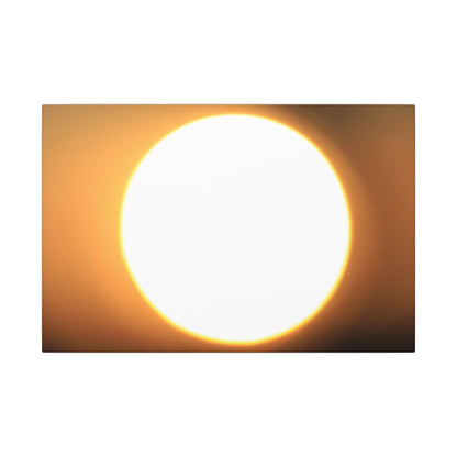 Sun Pulse Wall Art Canvas