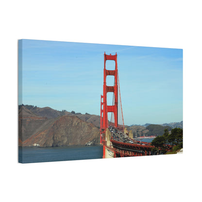 Golden State Bridge Wall Art Canvas