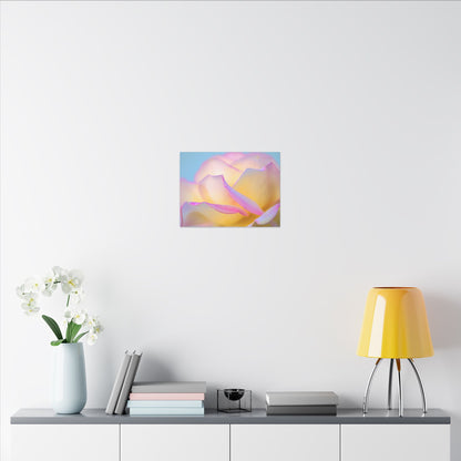 Enchanting Layers Rose Wall Art Canvas