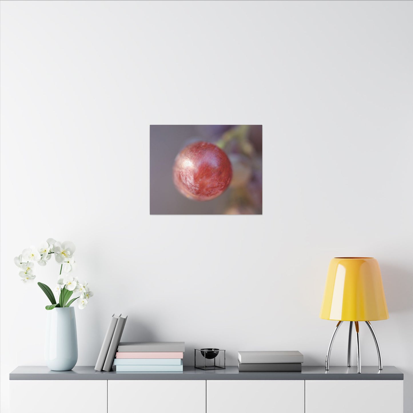 The Grape That Stood Alone Wall Art Canvas