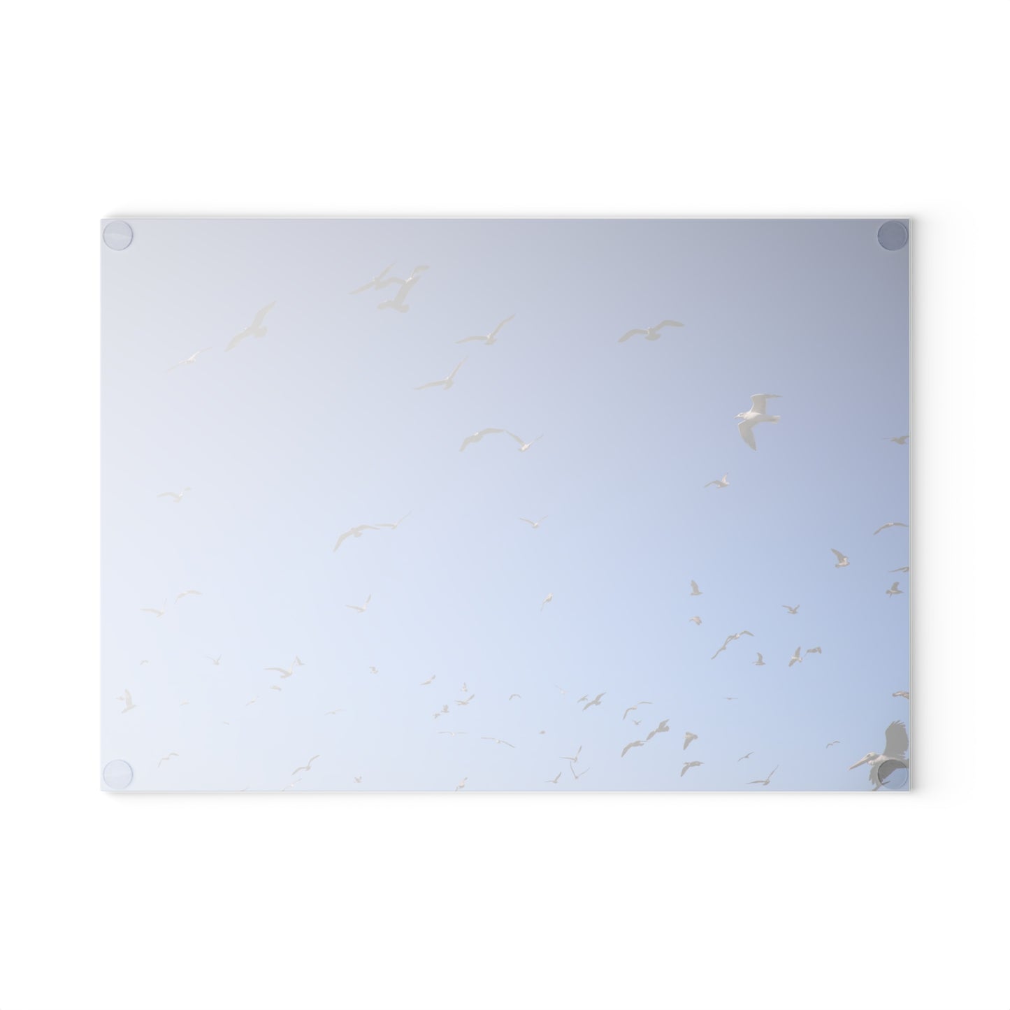 The Birds... Glass Cutting Board