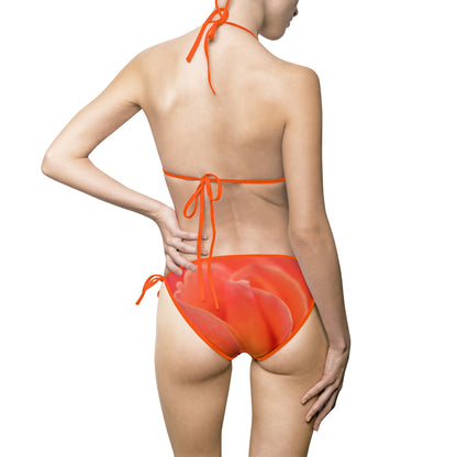 Doses of Roses Sherbert Orange Bikini Set
