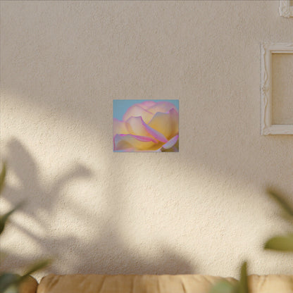 Enchanting Layers Rose Wall Art Canvas