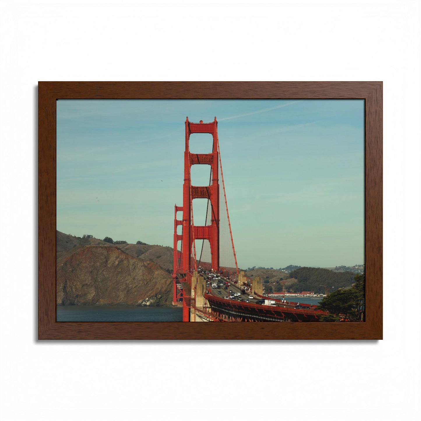 Golden Gate Bridge San Francisco Wall Art, Framed
