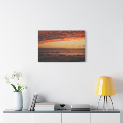 Fire in the Sky Wall Art Canvas