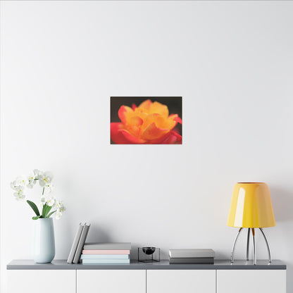 Electric Bloom Wall Art Canvas