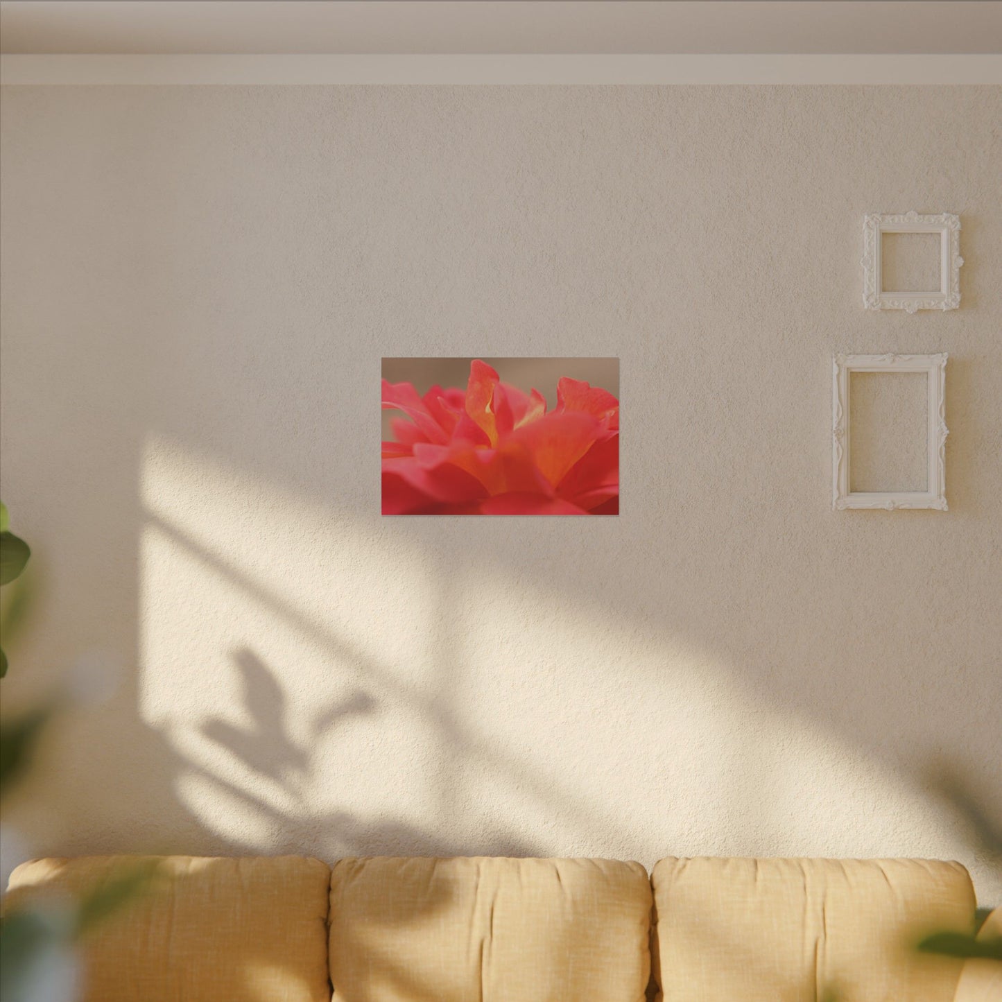 Color Bloom Rose Wall Art Canvas