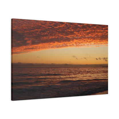 Fire in the Sky Wall Art Canvas