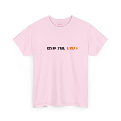 End The Fed Bitcoin Cotton Tee