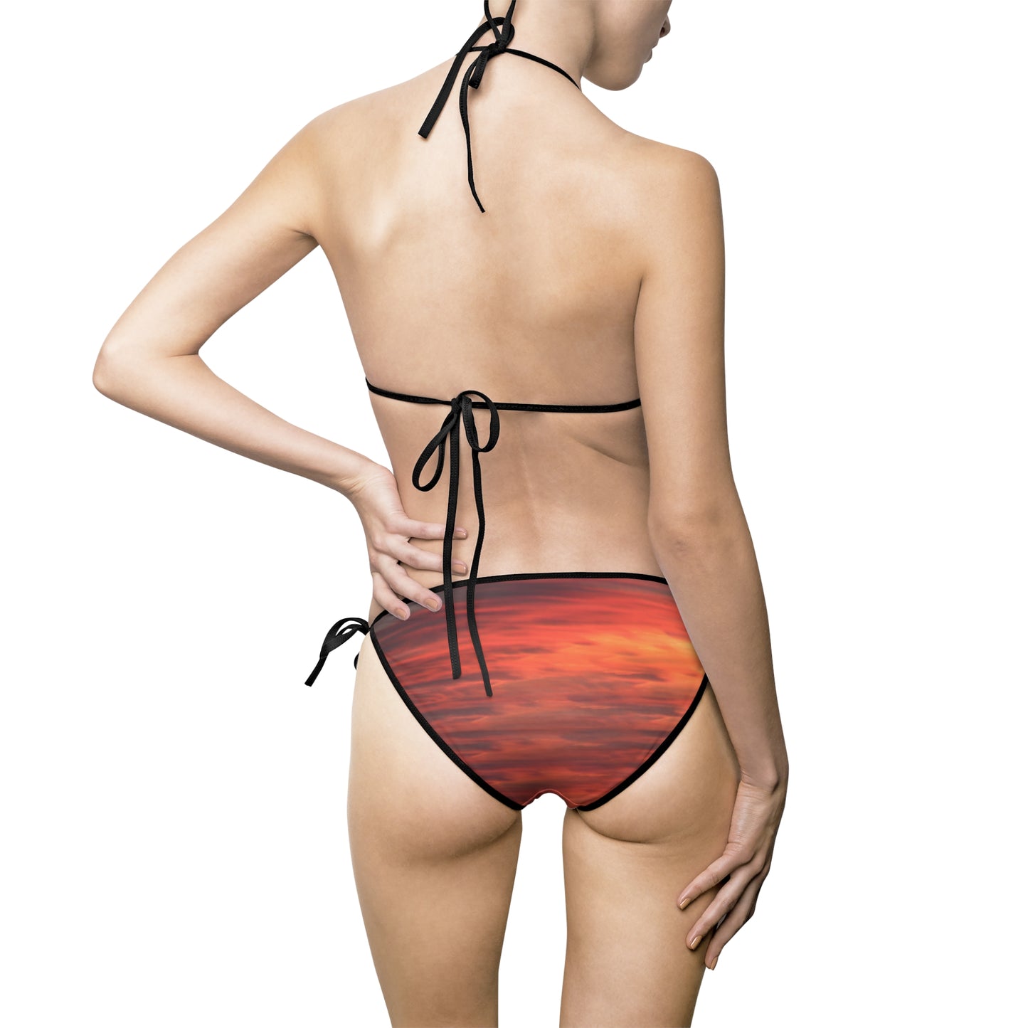 Eye of the Beholder Custom Design Women's 2-Peice Bikini Swimsuit