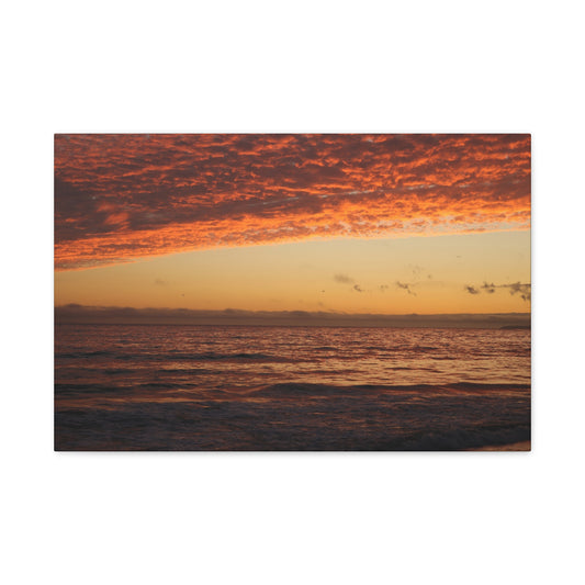 Fire in the Sky Wall Art Canvas