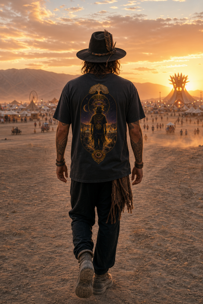 The Lone Wook Oversized Vintage Cotton T-Shirt