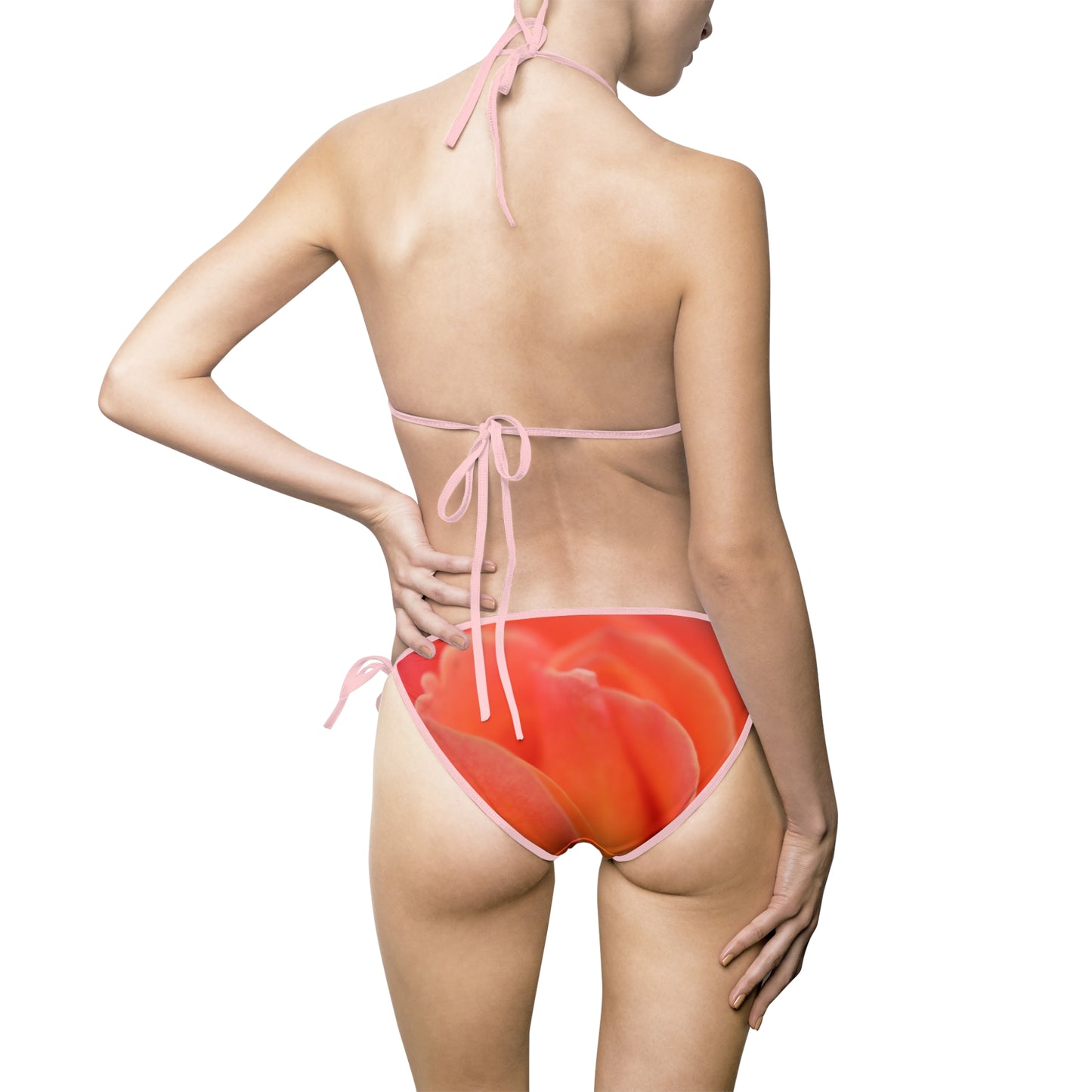 Doses of Roses Sherbert Orange Bikini Set