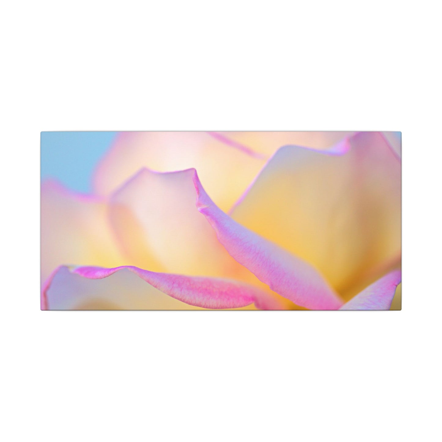 Enchanting Layers Rose Wall Art Canvas