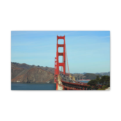 Golden State Bridge Wall Art Canvas