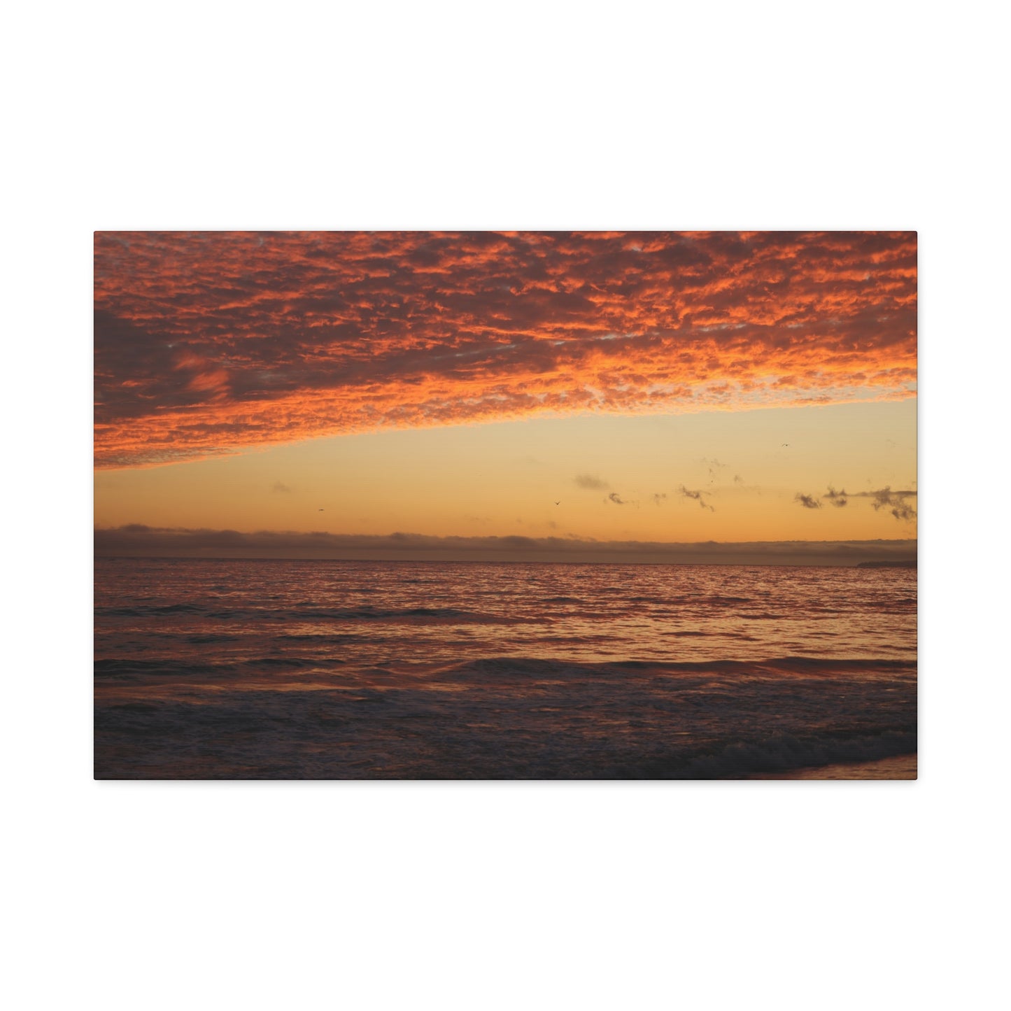 Fire in the Sky Wall Art Canvas