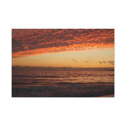 Fire in the Sky Wall Art Canvas