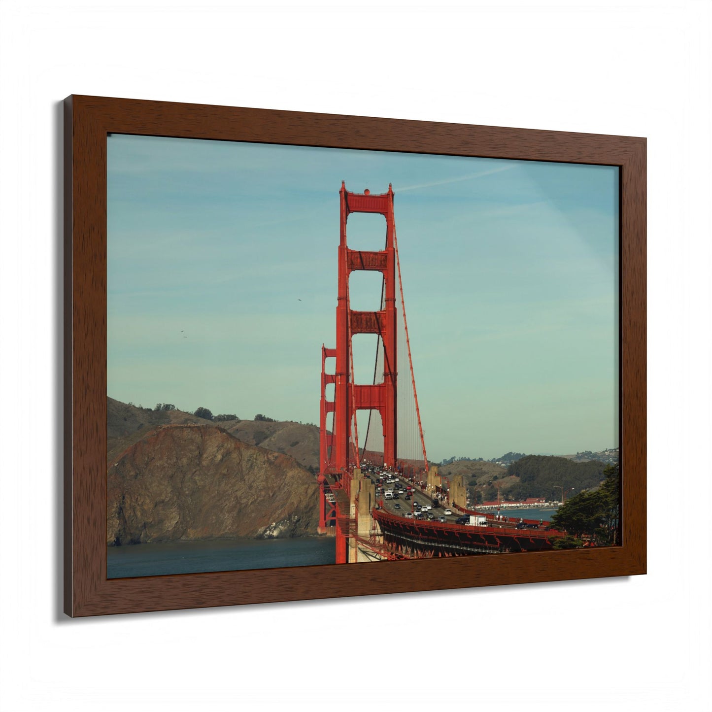 Golden Gate Bridge San Francisco Wall Art, Framed