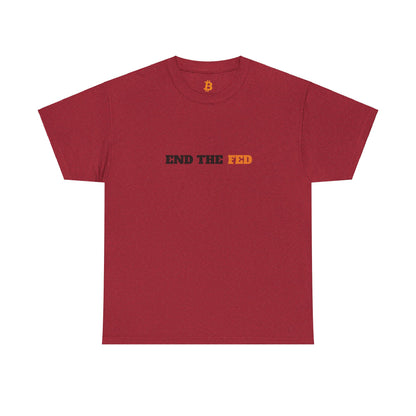 End The Fed Bitcoin Cotton Tee