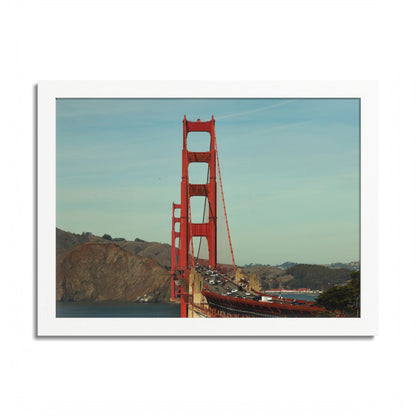 Golden Gate Bridge San Francisco Wall Art, Framed