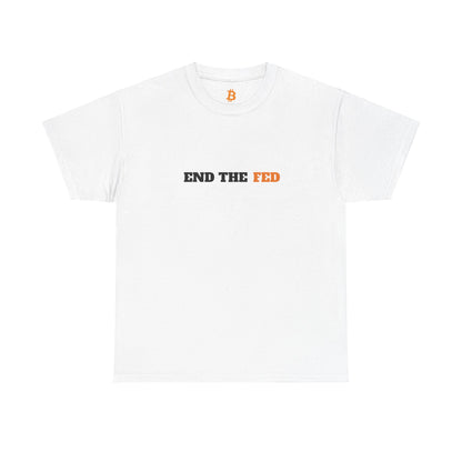 End The Fed Bitcoin Cotton Tee