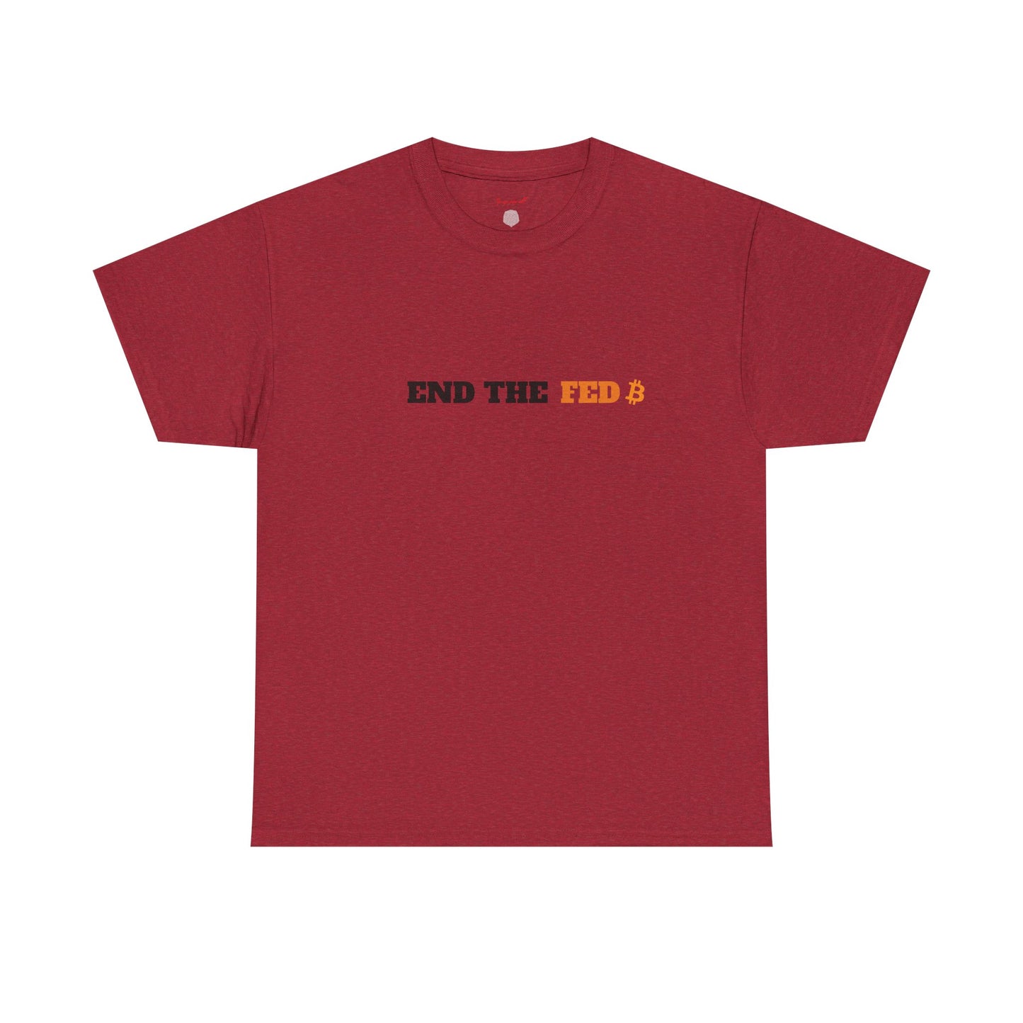 End The Fed Bitcoin Cotton Tee