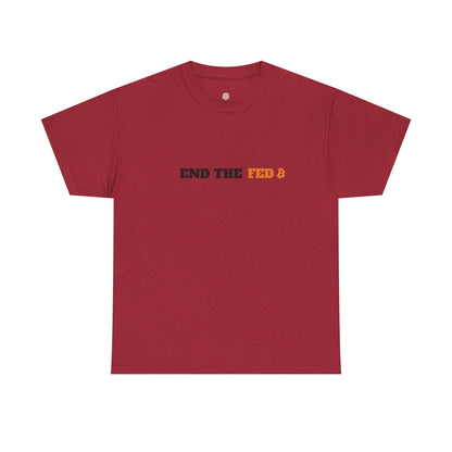 End The Fed Bitcoin Cotton Tee