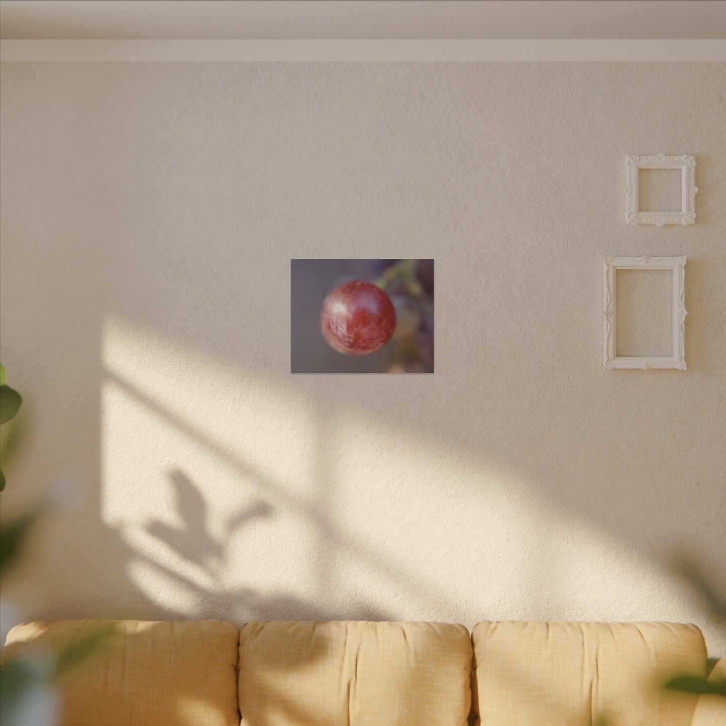 The Grape That Stood Alone Wall Art Canvas
