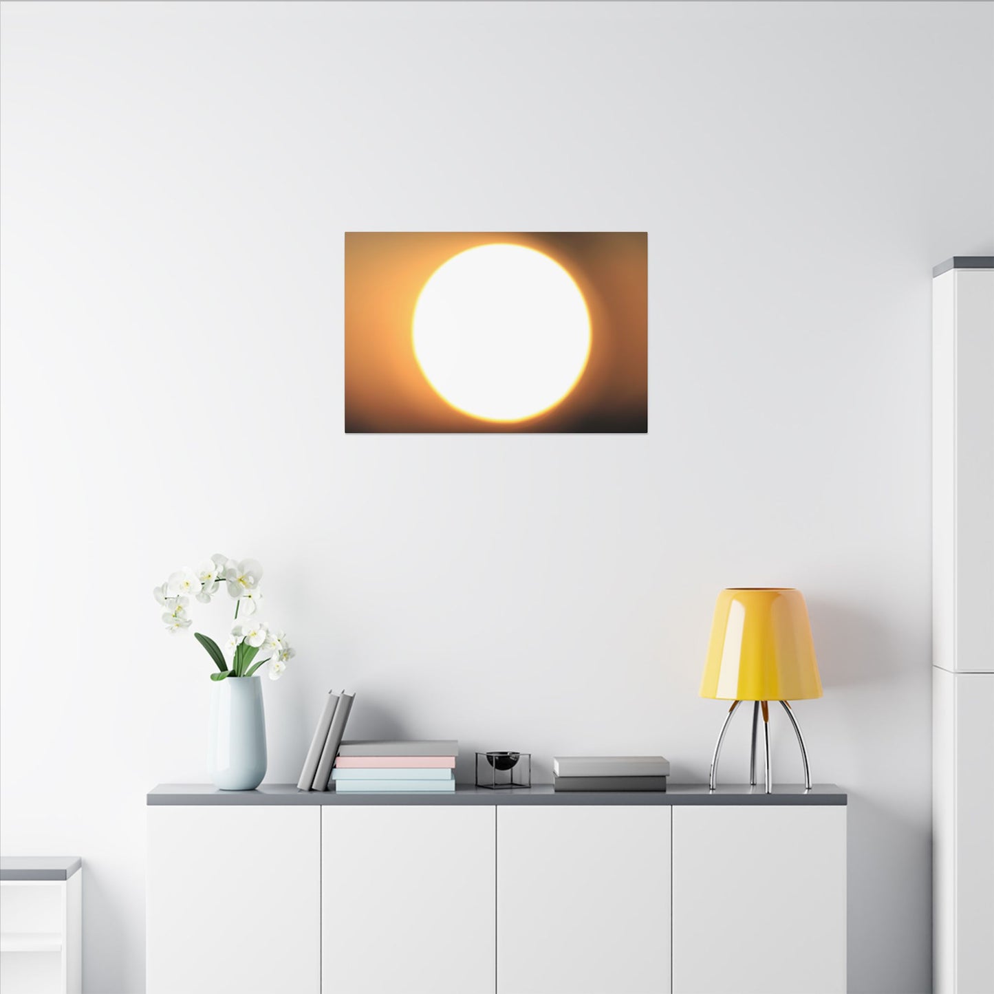 Sun Pulse Wall Art Canvas