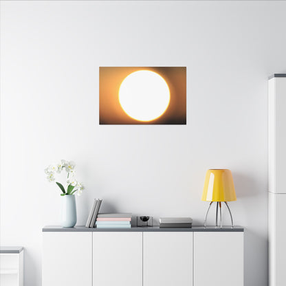 Sun Pulse Wall Art Canvas