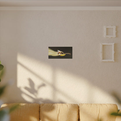 Honey Bee Glow Wall Art Canvas