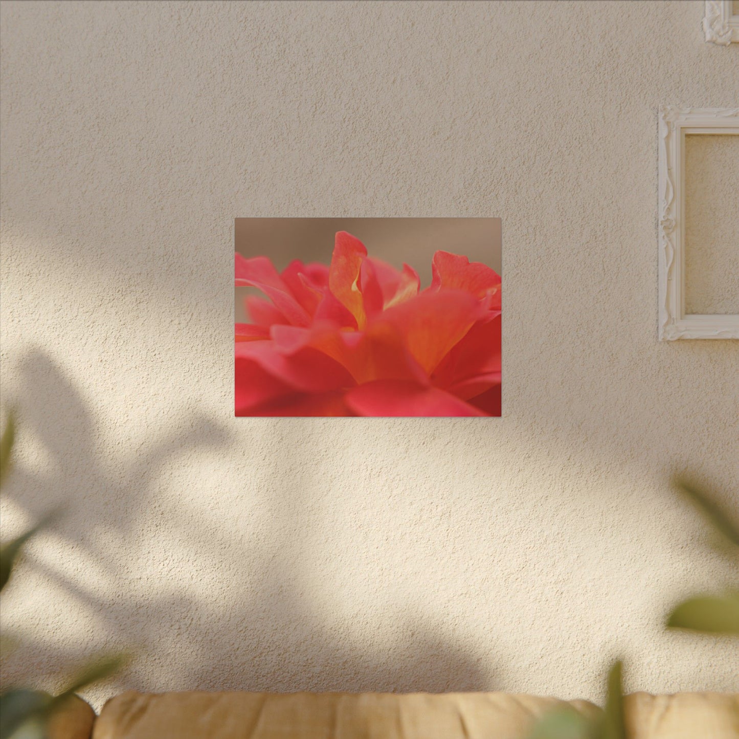 Color Bloom Rose Wall Art Canvas