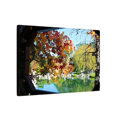 Fall Through the Window Wall Art Canvas