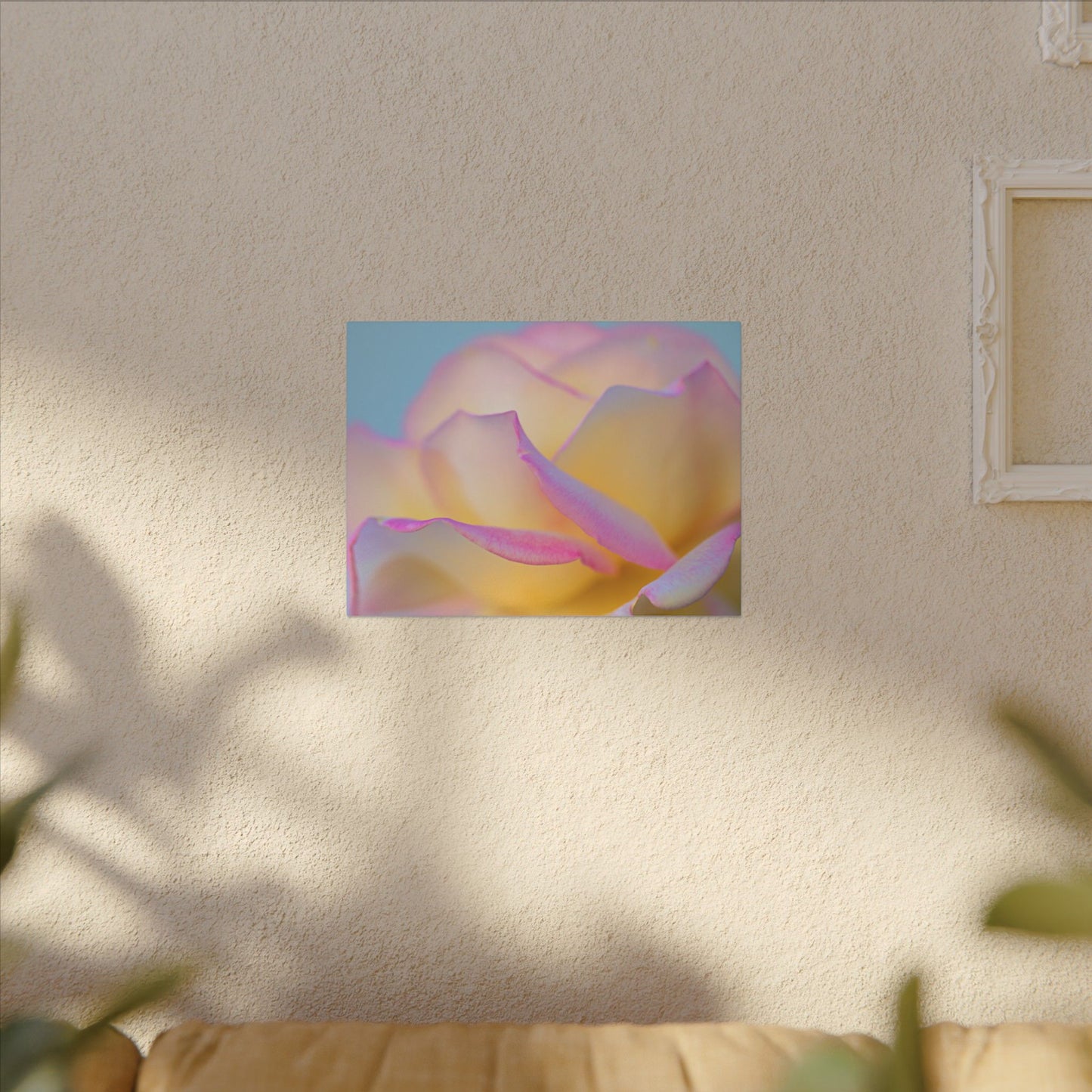 Enchanting Layers Rose Wall Art Canvas