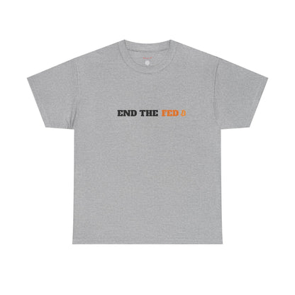 End The Fed Bitcoin Cotton Tee