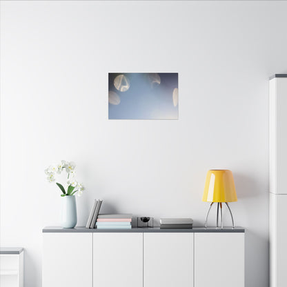 Galactic Orbs of Light Wall Art Canvas