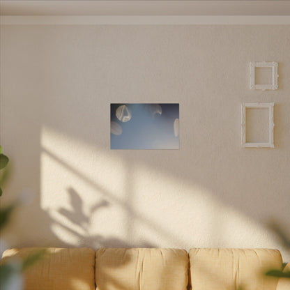 Galactic Orbs of Light Wall Art Canvas