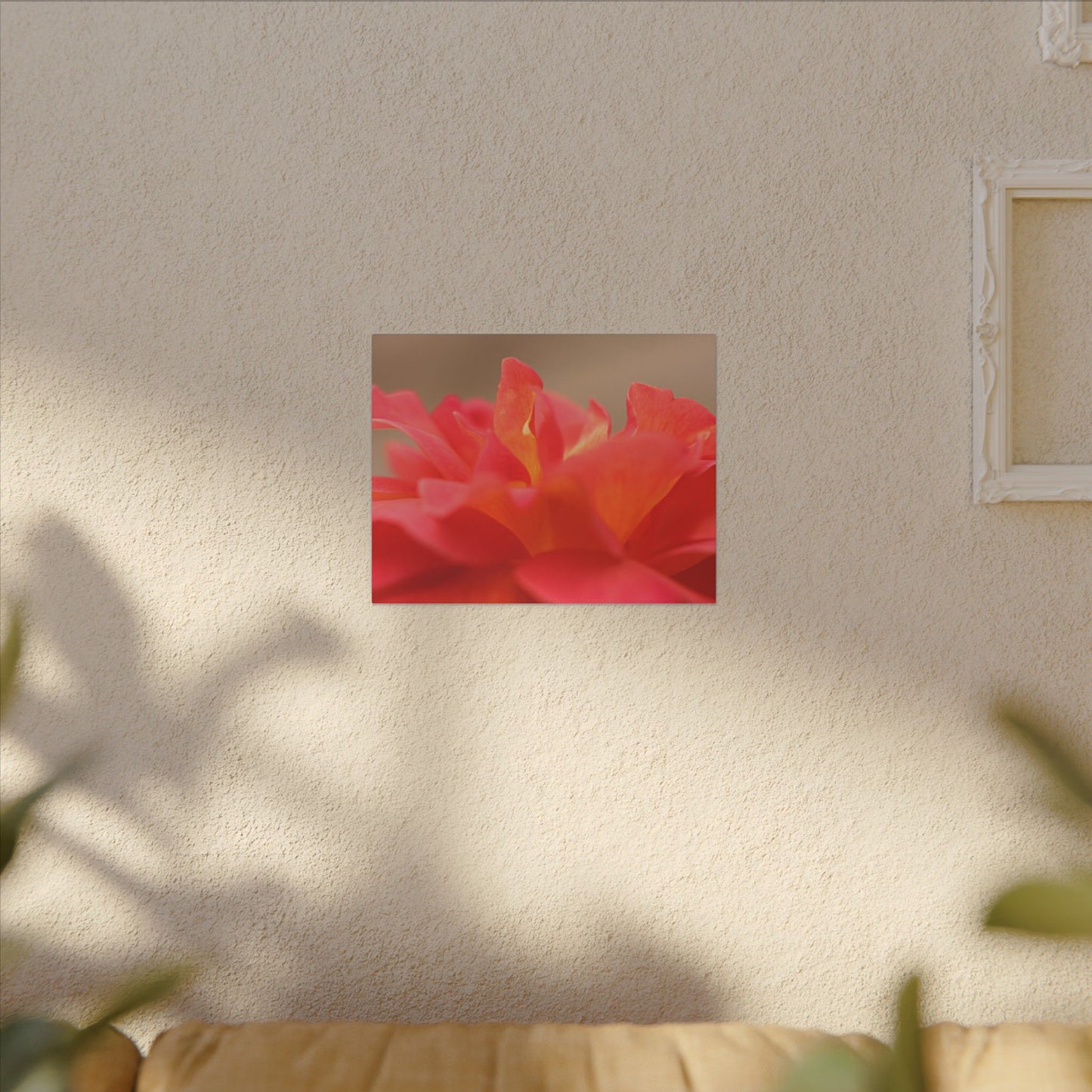 Color Bloom Rose Wall Art Canvas