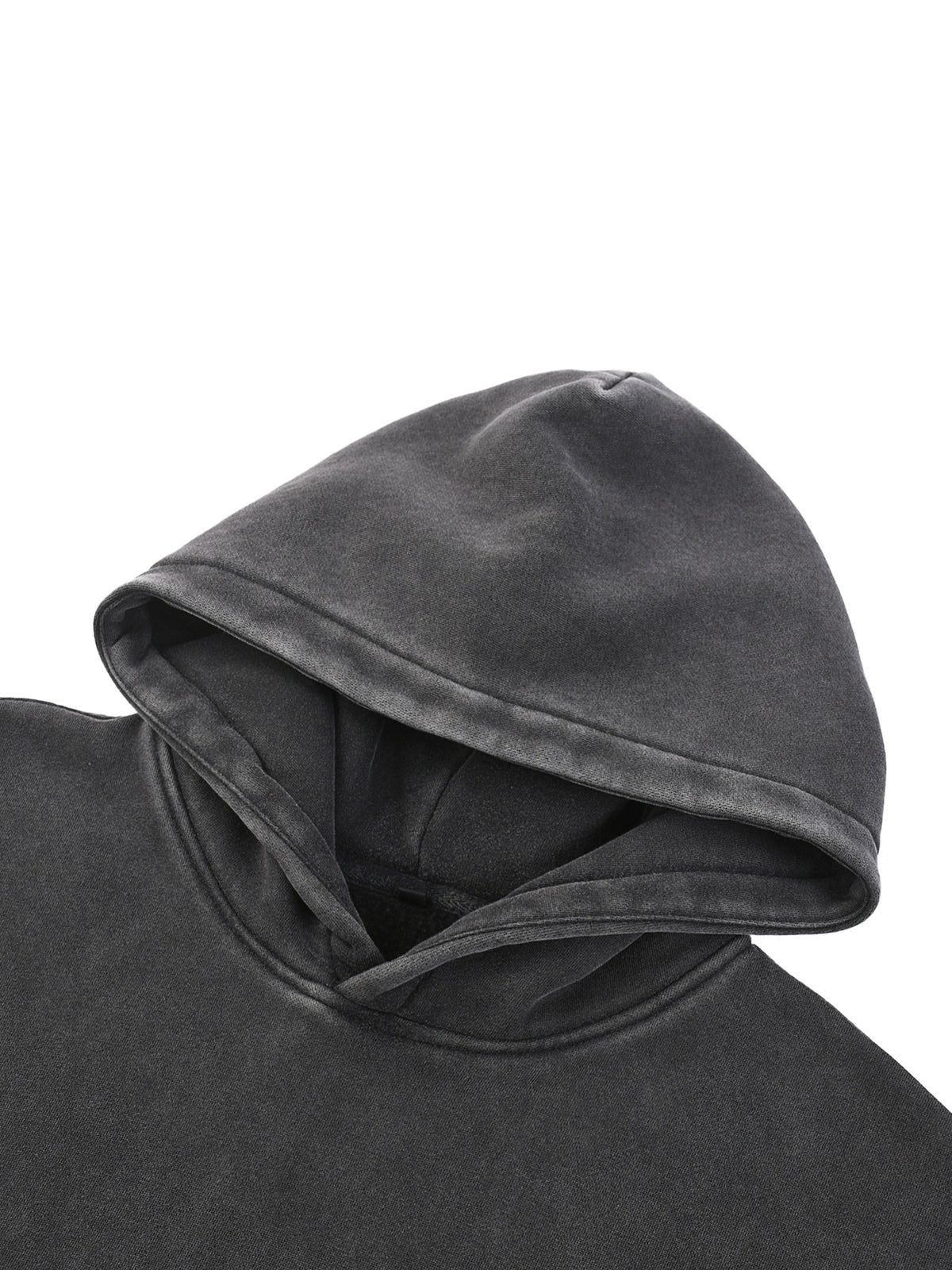 Time Traveler Sacred Geometry Snow Wash Fleece Oversize Hoodie